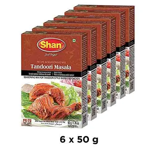 TANDOORI MASALA SHAN ( 6 X 50 gm )