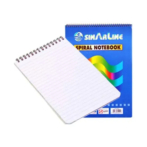NOTEBOOK SPIRAL 56 GSM 5 X 8 INCH 70S SINARLINE ( PC )