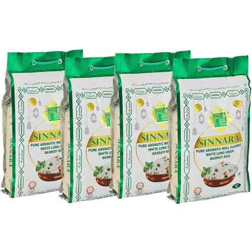 RICE BASMATI LONG GRAIN WHITE SINNARA ( 4 x 5 KG)
