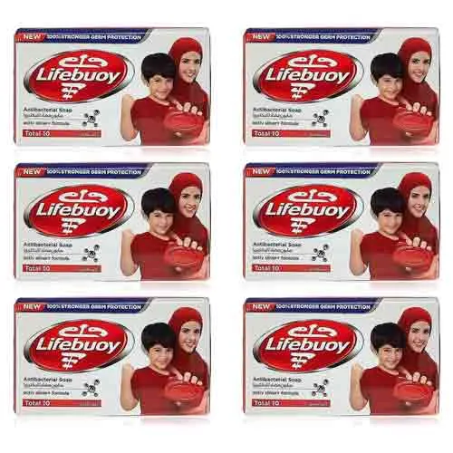 SOAP BAR TOTAL 10 LIFEBUOY ( 6 X 70 GM )
