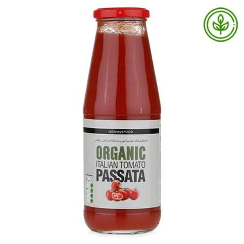TOMATO PASSATA ITALIAN ORGANIC SPINNEYSFOOD ( 680 gm )