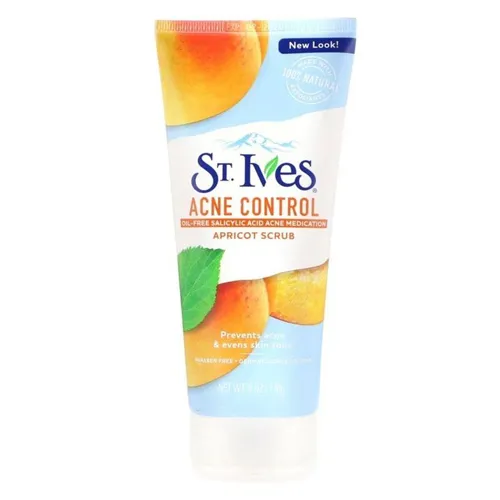 FACE SCRUB ACNE CONTROL APRICOT ST.IVES (170 GM)