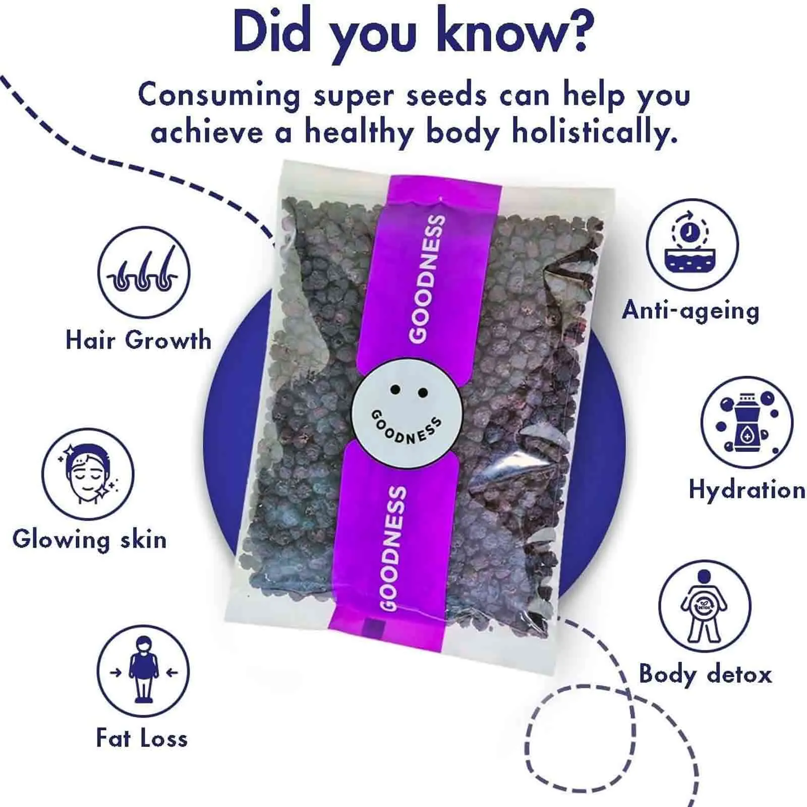 Goodness Sundried Blueberries 500 g