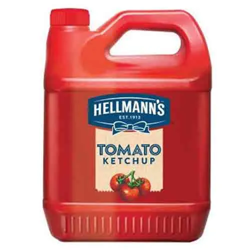 TOMATO KETCHUP HELLMANNS ( 5 kg )