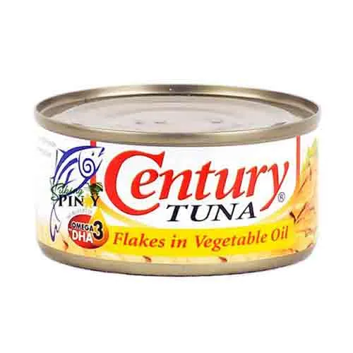 TUNA FLAKES IN VEGETABLE OIL CENTURY ( 180 gm )