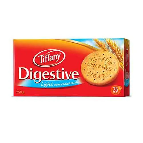 BISCUIT DIGESTIVE LIGHT TIFFANY ( 250 GM )