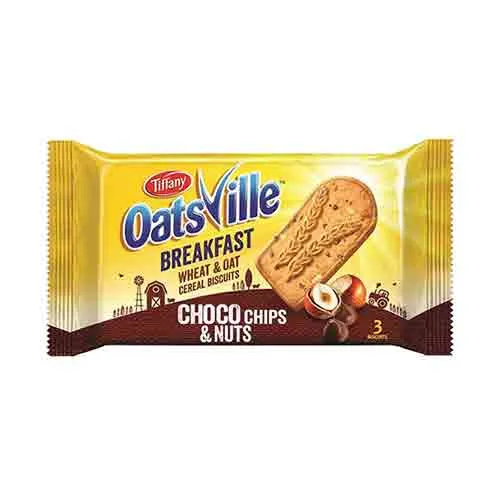 BISCUIT OATSVILLE CHOCOCHIP & NUTS TIFFANY ( 50 gm )