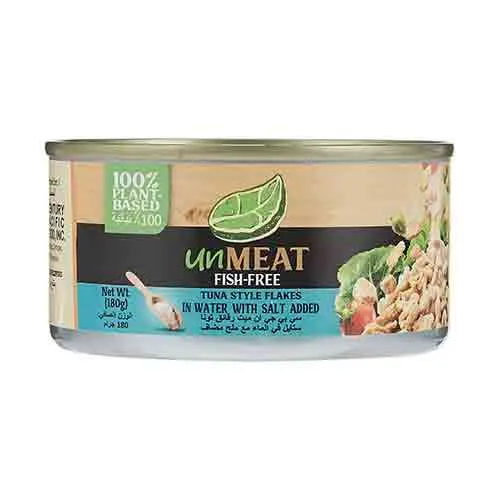 FISH FREE TUNA STYLE FLAKES IN BRINE UNMEAT ( 180 gm )