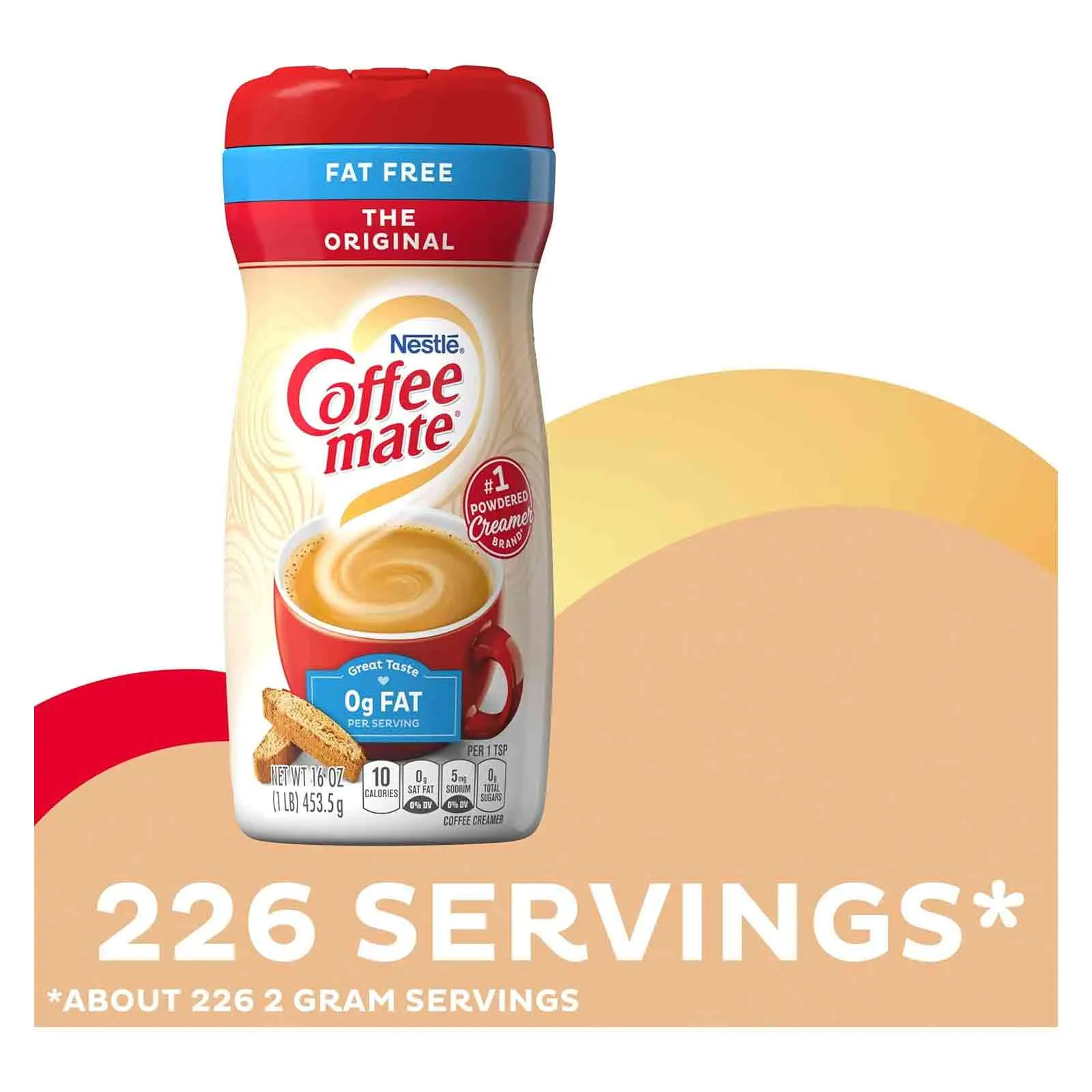 Nestle Coffeemate Fat Free 453.5 g