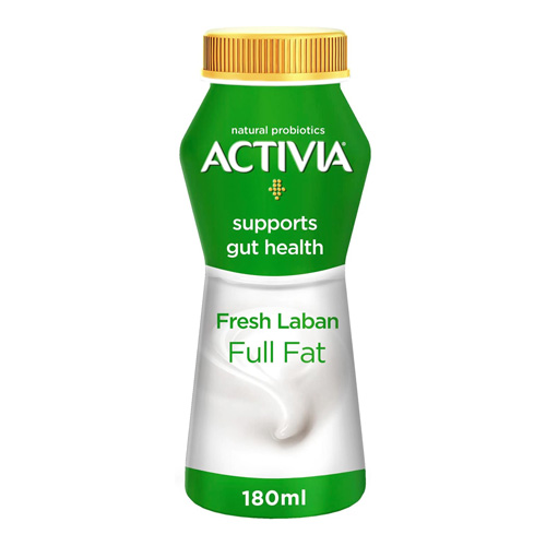  Activia Fresh Laban Full Fat 48 X 180 ml
