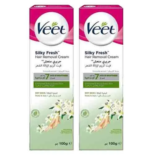 CREAM HAIR REMOVAL FOR DRY SKIN VEET (2 X 100 gm)