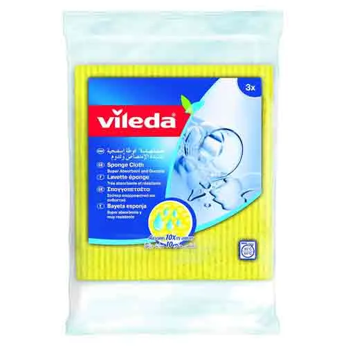 SPONGE CLOTH VILEDA ( 3 PCS )