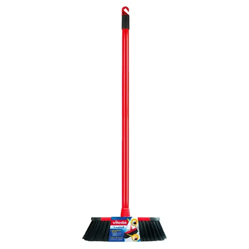 BROOM BUMBER W/STICK BLK INDOOR VILEDA ( PC )