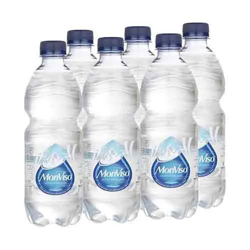 WATER STILL NATURAL MINERAL MONVISO ( 6 X 500ML )