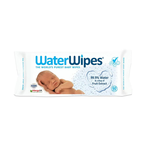 Water Wipes Baby Wipes 1 x 60 Pcs