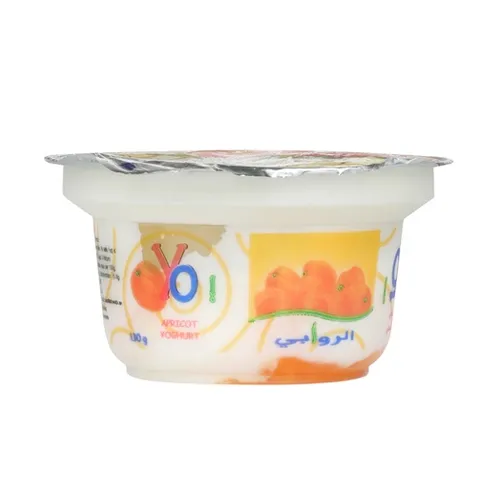 YOGHURT STIRRED APRICOT AL RAWABI ( 130 GM )