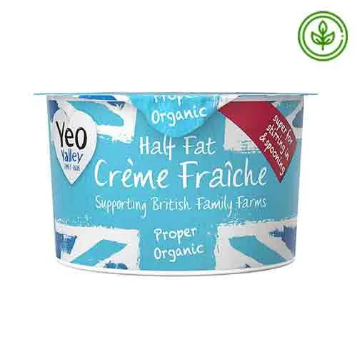 CHEESE CREAM FRAICHE ORGANIC YEO VALLEY 200 gm