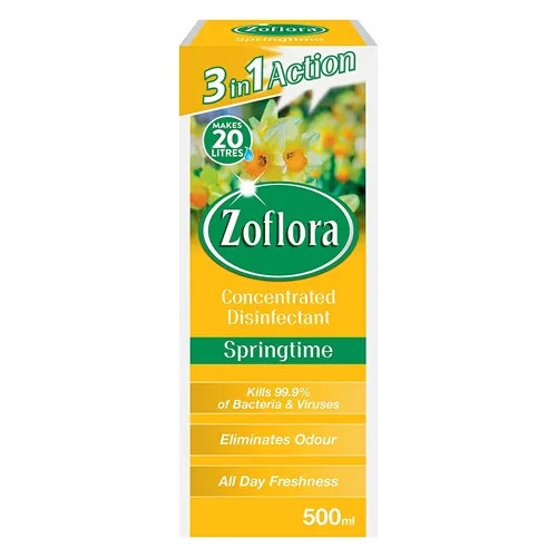 DISINFECTANT CONCENTRATED SPRINGTIME ZOFLORA (500 ML)