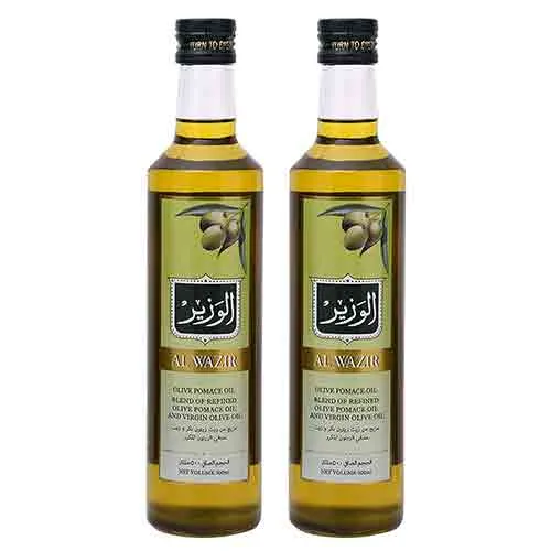 OIL OLIVE POMACE AL WAZIR ( 2 X 500 ml )