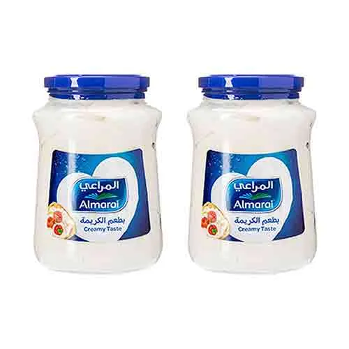 CHEESE CREAM SPREADABLE PROCESSED ALMARAI ( 2 X 900 GM )