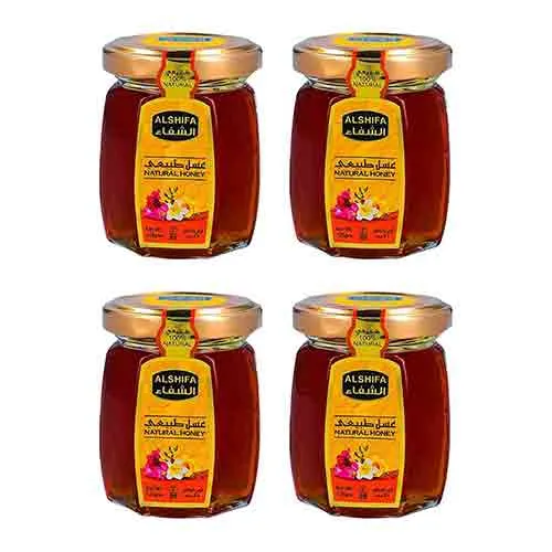 HONEY NATURAL AL SHIFA ( 4 X 125 gm )