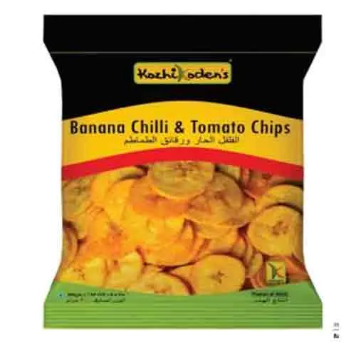BANANA CHILLI & TOMATO CHIPS ( 200 gm )