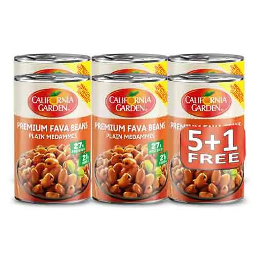 FOUL MEDAMMES CALIFORNIA GARDEN ( 6 X 450 gm )