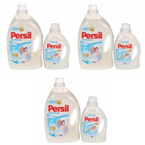  Persil Sensitive Baby Liquid Laundry Detergent 3 x 3+1 L
