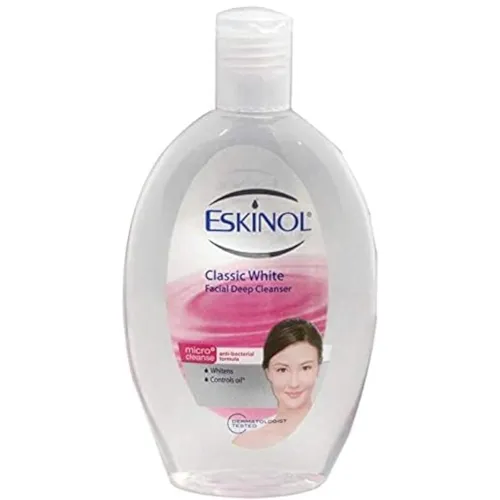 FACIAL CLEANSER WHITE ESKINOL NATURALS ( 24 X 225 ml )