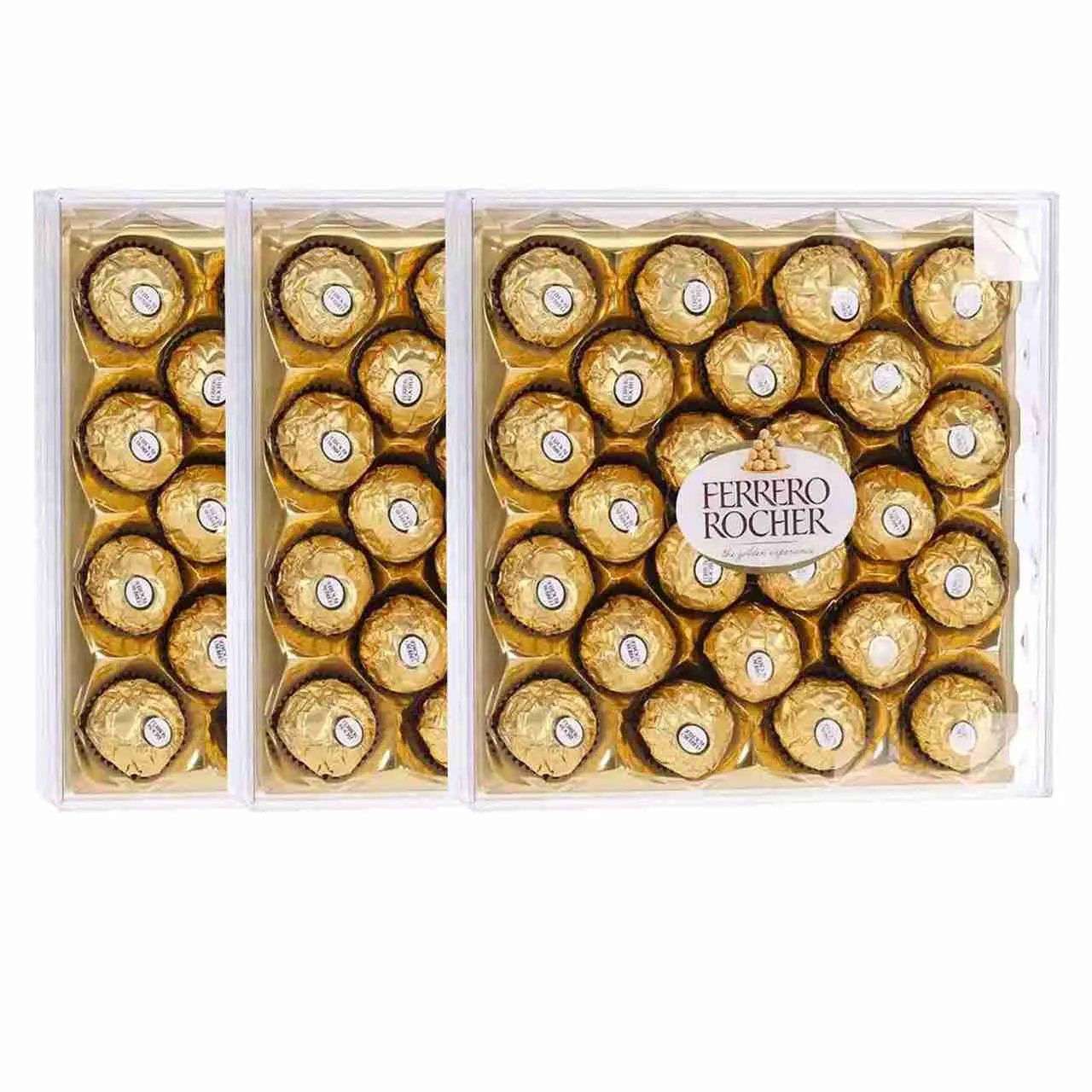 CHOCOLATE ROCHER T-24 FERRERO ( 4 X 300 GM )