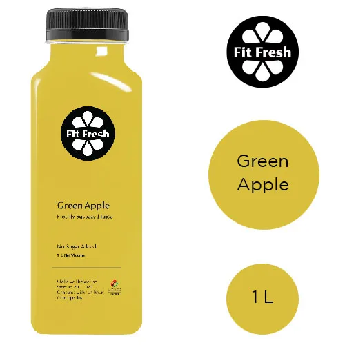 GREEN APPLE JUICE FF ( 1 LTR )