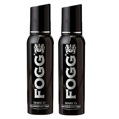 BODY SPRAY FOR MEN MARCO FOGG ( 2 X 120 ml )