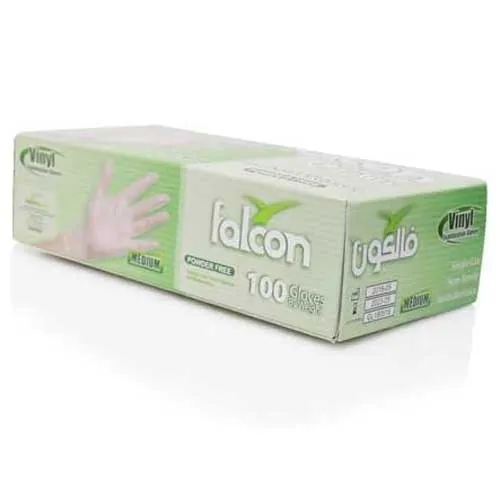 VINYL GLOVES PALM WHITE Free Size ( 10 X 100 PCS )