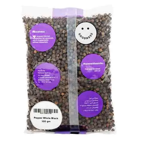 Goodness Pepper Whole Black 100 g