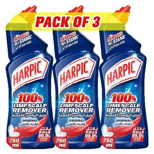 TC LIQUID LIMESCALE REMOVER HARPIC (3 X 750 ml)