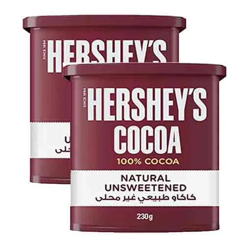 COCOA UNSWEETENED HERSHEYS ( 2 X 230 gm )