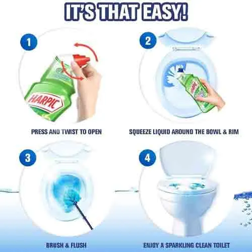 Harpic Pine Active Fresh Toilet Cleaner 750 ml