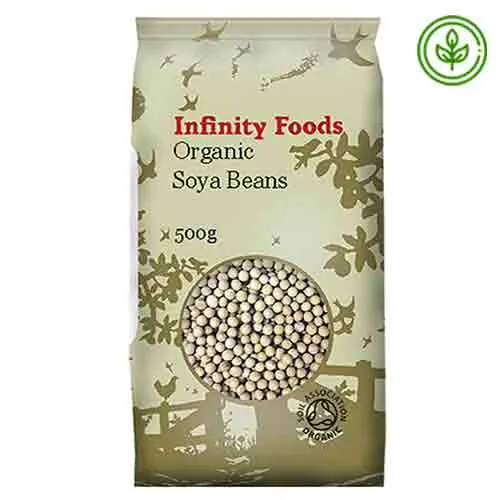 SOYA BEANS INFINITY FOODS ( 500 GM )