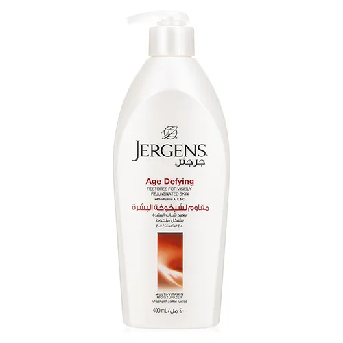 BODY LOTION AGE DEFYING MULTIVITAMIN MOISTURIZER JERGENS ( 400 ml )