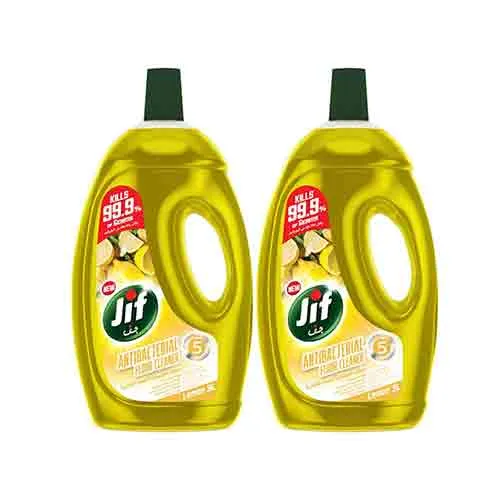 FLOOR CLEANER ANTIBACTERIAL LEMON JIF ( 2 X 3 LTR )