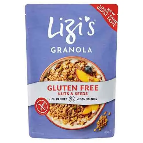 GRANOLA NUTS & SEEDS GLUTEN FREE LIZIS ( 400 gm )