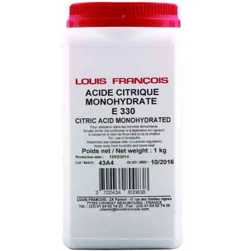 CITRIC ACID LOUIS FRANCOIS ( 1 kg )