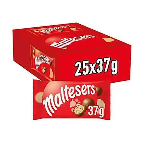 CHOCOLATE BARS MALTESERS ( 25 X 37 GM )
