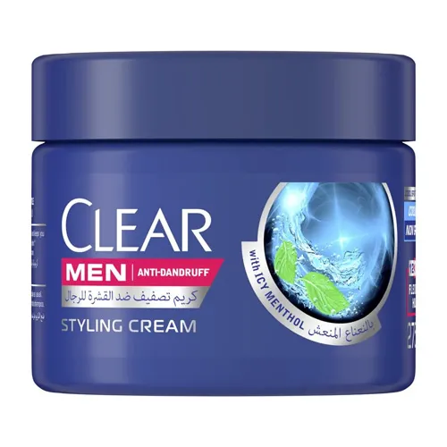 HAIR CREAM ANTI DANTDRUFF COOL SPORT MENTHOL MEN CLEAR ( 275 ml )