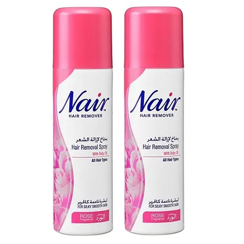 SPRAY HAIR REMOVER ROSE NAIR ( 2 X 200 ml )