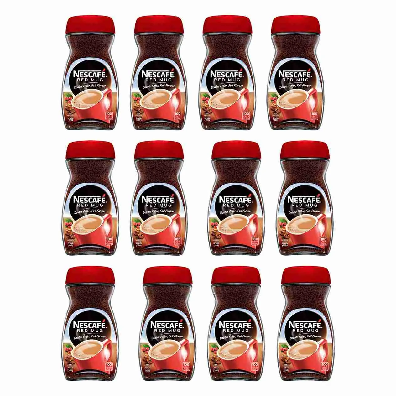 COFFEE RED MUG NESCAFE ( 12 X 200 gm )