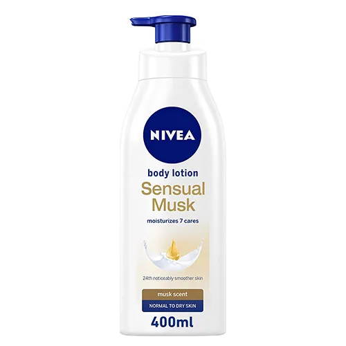 BODY LOTION NORMAL TO DRY SKIN SENSUAL MUSK NIVEA (400 ml)