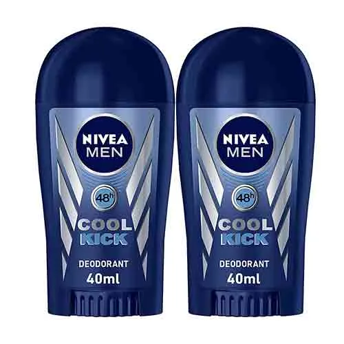 DEODORANT STICK COOL KICK MEN NIVEA (2 X 40 ml)