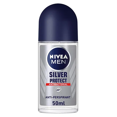 ROLL ON MEN ANTIPERSPIRANT SILVER PROTECT NIVEA ( 50 ML )