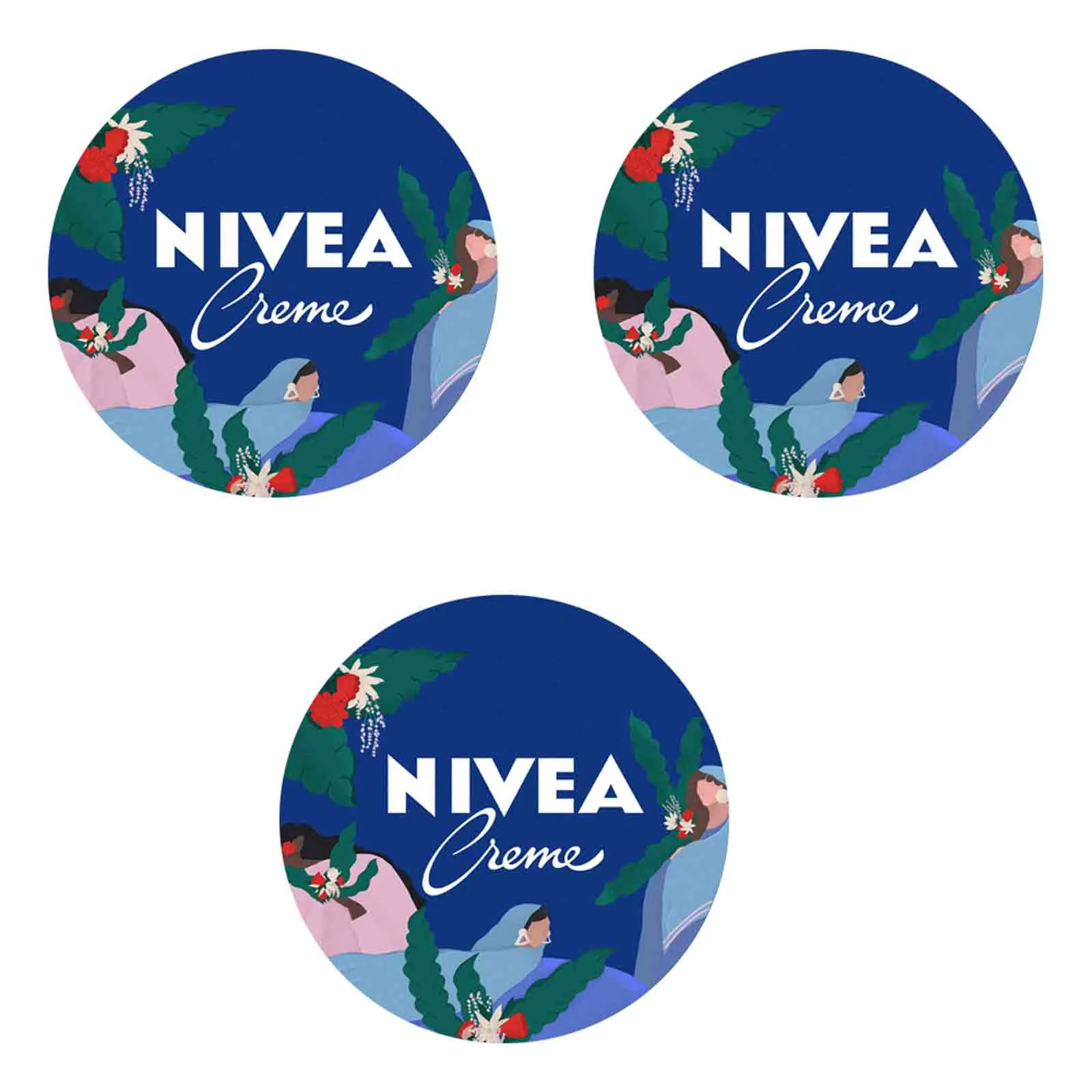 CREAM MOISTURISING ALL PURPOSE TIN NIVEA (3 X 150 ml)